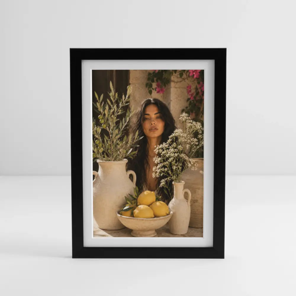 LIMONCELLO MUSE (27 × 37 cm) - black
