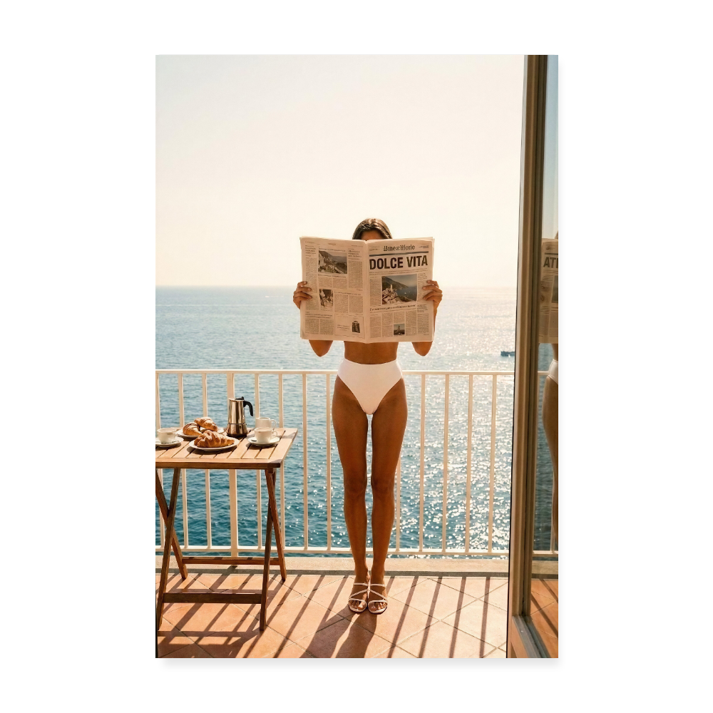 Poster 8" x 12" (20x30 cm) - white