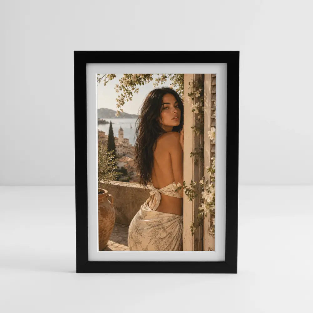 BELLA RIVIERA (27 × 37 cm) - black