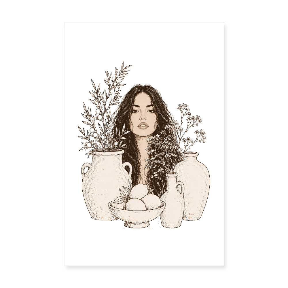 Poster 8" x 12" (20x30 cm) - white