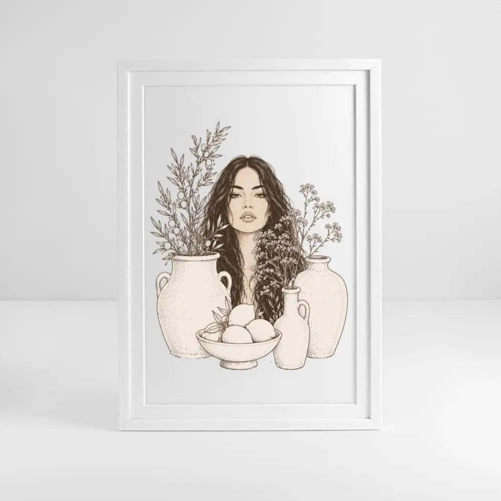 LIMONI E SOLE (49 × 69 cm) - white