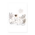 Poster 8" x 12" (20x30 cm) - white