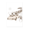 Poster 8" x 12" (20x30 cm) - white