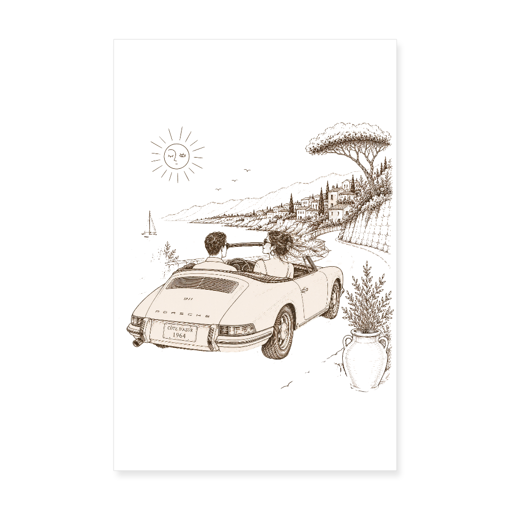 Poster 8" x 12" (20x30 cm) - white