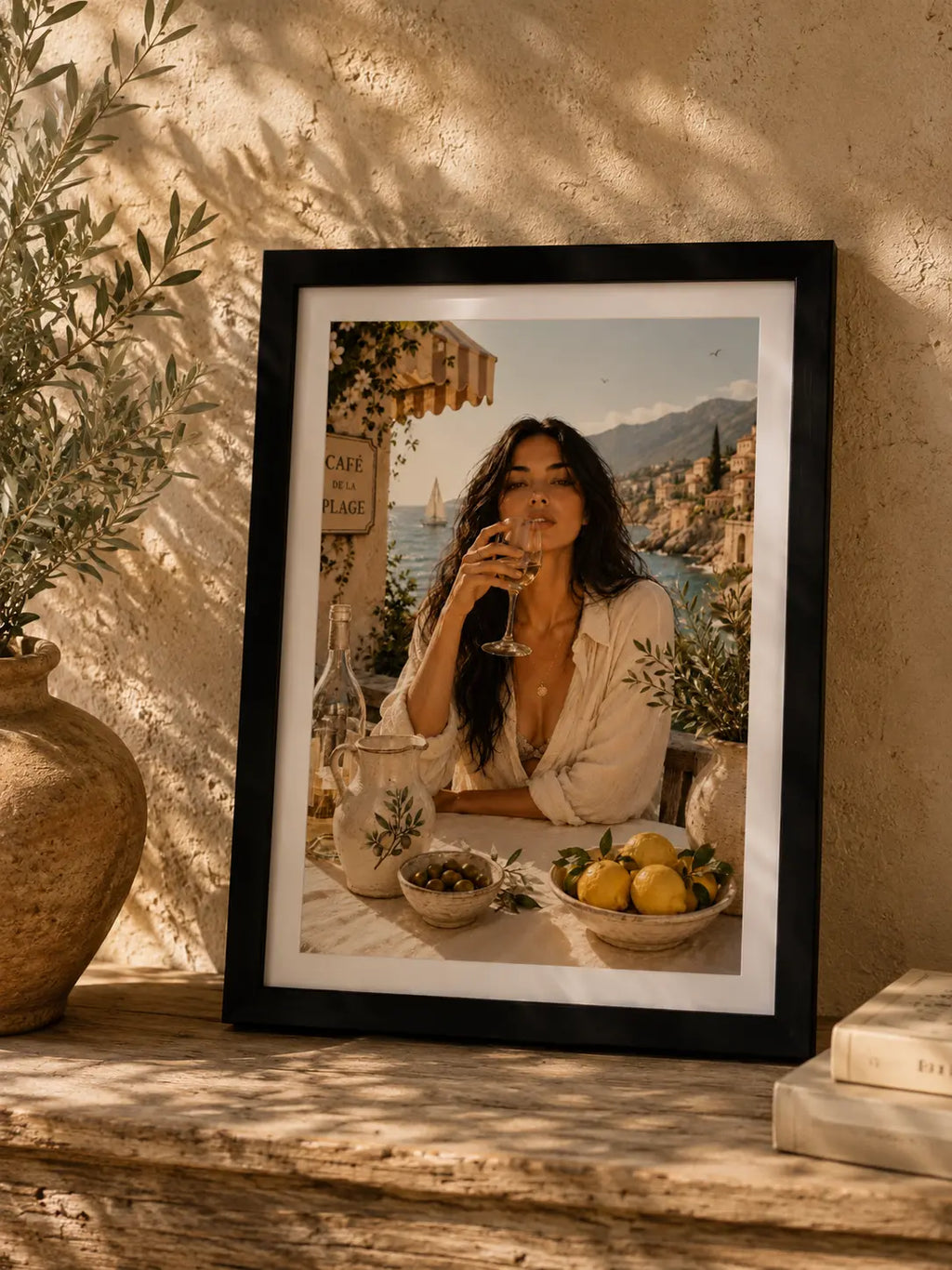 CAFÉ DE LA PLAGE (27 × 37 cm) Spreadconnect
