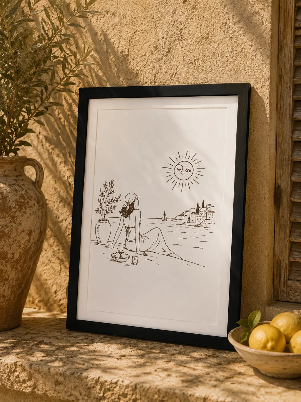 SOLE MIO (49 × 69 cm) Spreadconnect